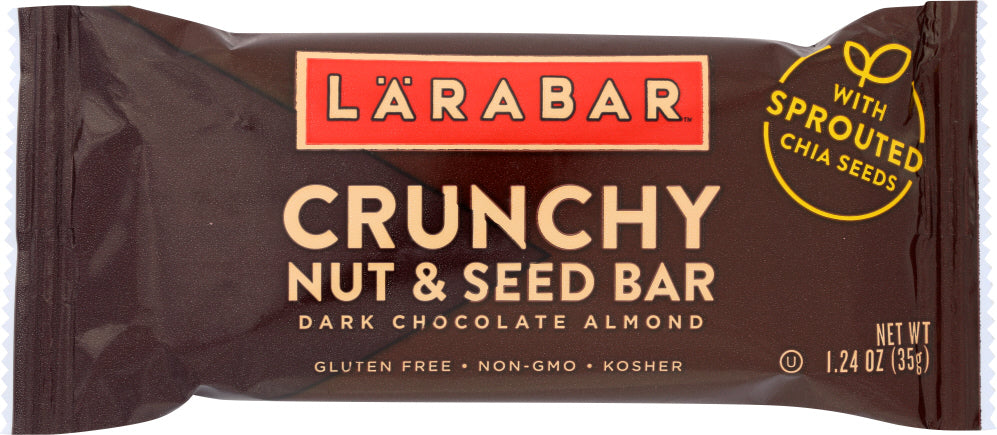 LARABAR: Bar Crunchy Dark Chocolate Almond, 1.24 oz