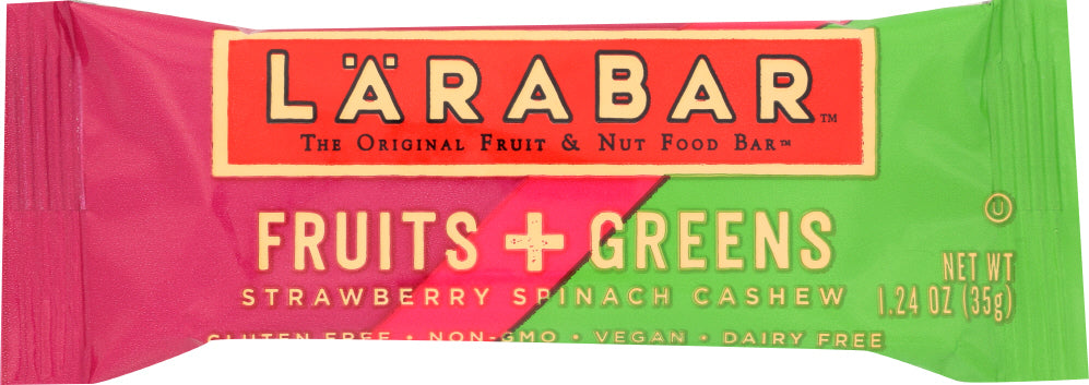 LARABAR: Strawberry Spinach Cashew Bar, 1.24 oz