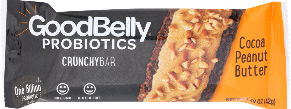 GOODBELLY: Probiotics Cocoa Peanut Butter, 1.49 oz