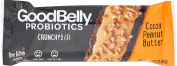 GOODBELLY: Probiotics Cocoa Peanut Butter, 1.49 oz