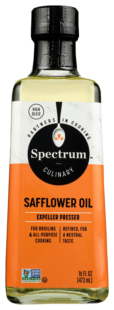 SPECTRUM NATURALS: High Heat Safflower Oil, 16 oz