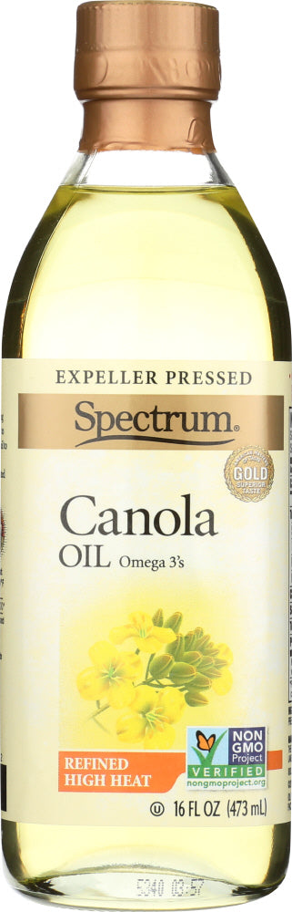 SPECTRUM NATURALS: Oil Canola Refined, 16 oz