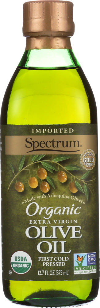 SPECTRUM NATURALS: Organic Extra Virgin Olive Oil, 12.7 oz