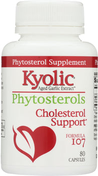 KYOLIC: Aged Garlic Extract Phytosterols Formula 107, 80 Capsules