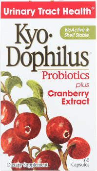 KYOLIC: Kyo-dophilus Probiotic Plus Cranberry Extract, 60 Count