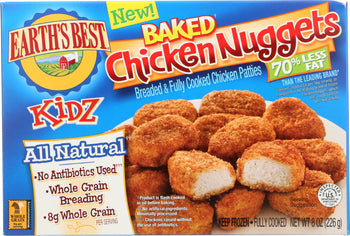 EARTHS BEST: Baked Chicken Nuggets, 8 oz