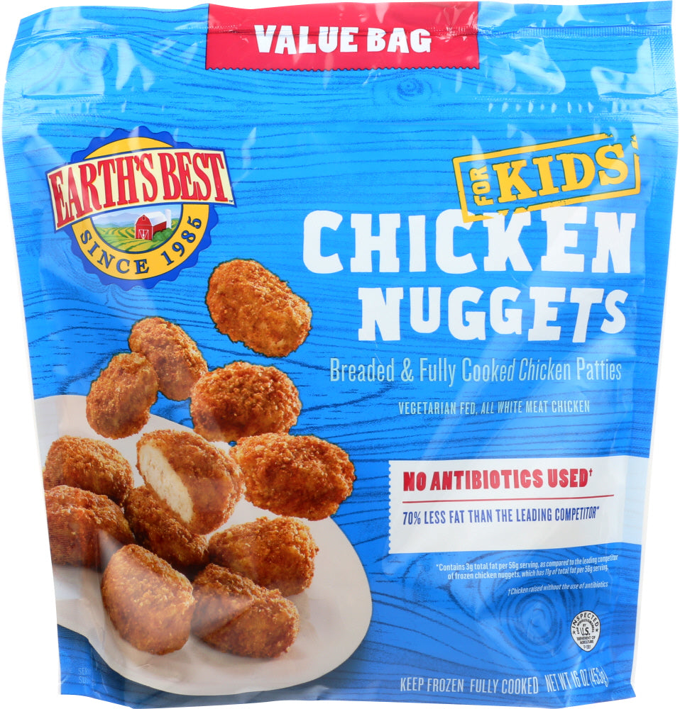 EARTHS BEST: Kidz All Natural Baked Chicken Nuggets, 16 oz