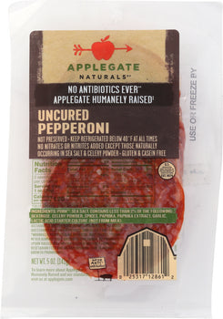 APPLEGATE: Natural Pepperoni Uncured, 5 oz