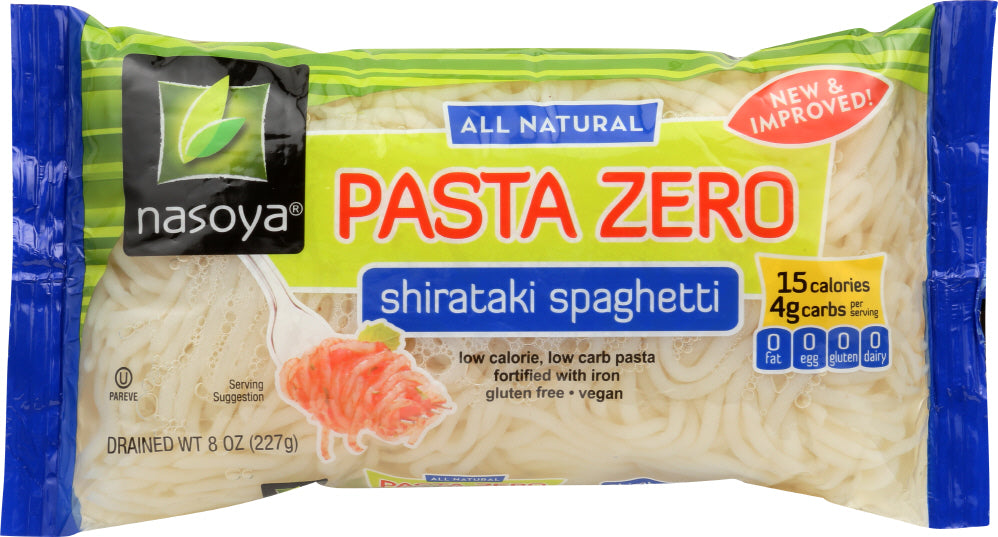 NASOYA: Pasta Zero Shirataki Spaghetti, 8 oz