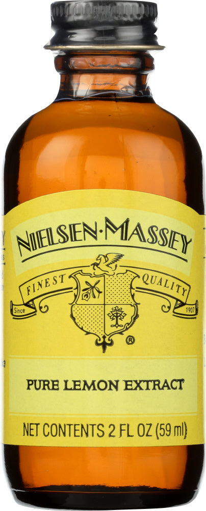 NIELSEN MASSEY: Extract Lemon Pure, 2 oz