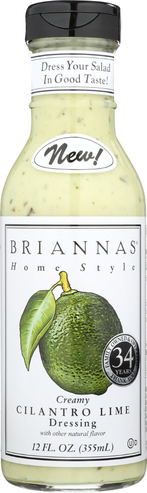 BRIANNAS: Creamy Cilantro Lime Dressing, 12 oz