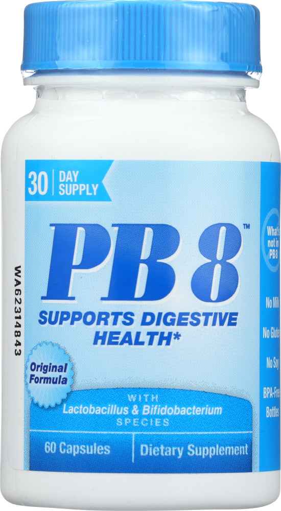 NUTRITION NOW: PB8 Original Formula, 60 Pro-Biotic Capsules