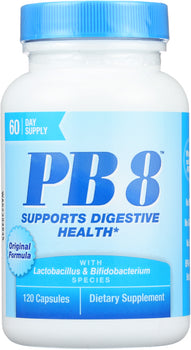 NUTRITION NOW: PB8 Original Formula Pro-Biotic Acidophilus, 120 Pro-Biotic Capsules