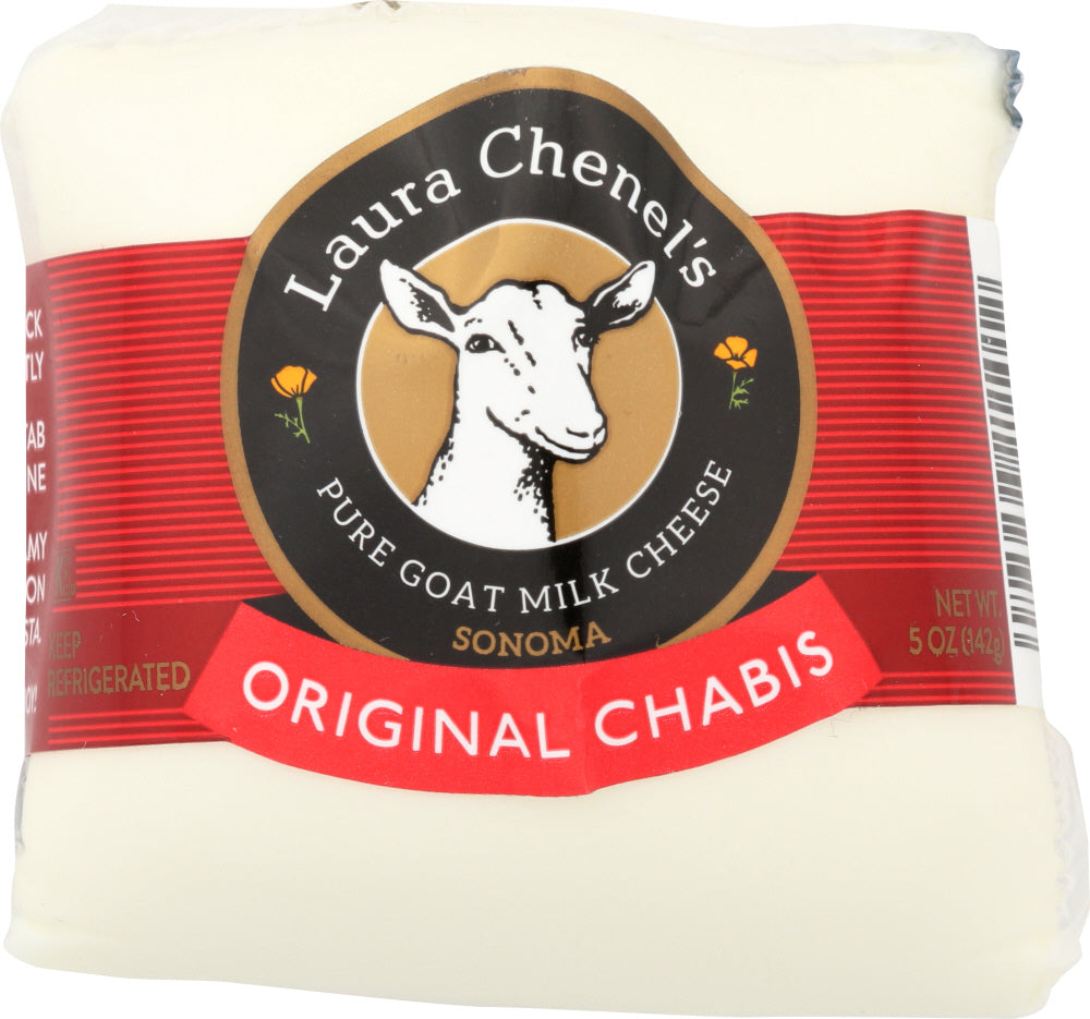 LAURA CHENELS: Fresh Goat Cheese Original Chabis, 5 oz