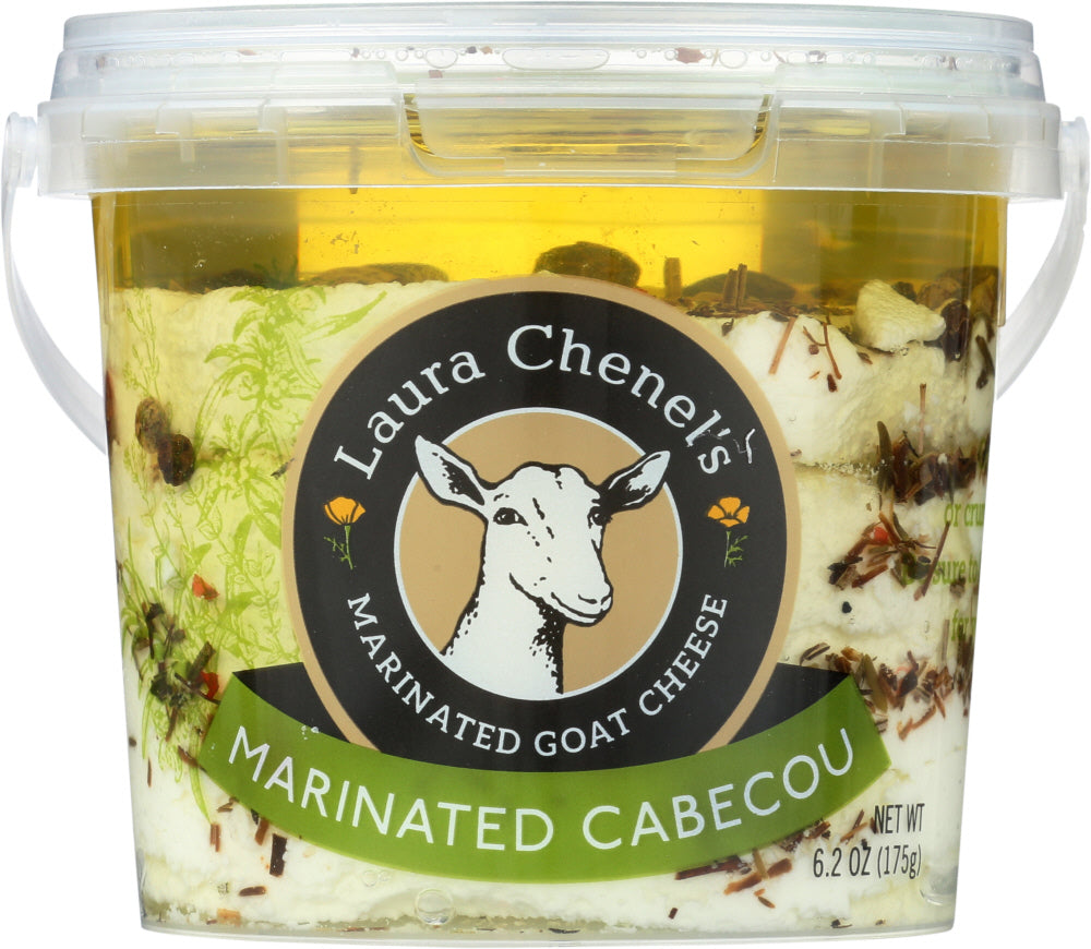 LAURA CHENEL'S: Marinated Cabecou Thyme & Rosemary Goat Cheese, 6.20 oz