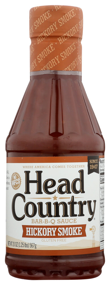 HEAD COUNTRY: Sauce BBQ Hickory Smoke, 20 oz