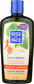 KISS MY FACE: Active Athletic Body Wash, 16 oz