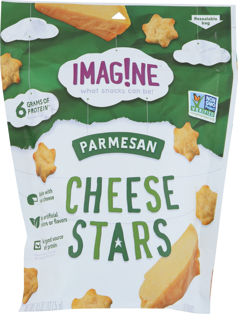 IMAGINE: Parmesan Cheese Stars Crackers, 4.5 oz