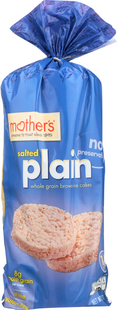 MOTHERS: Rice Cake Plain, 4.5 oz