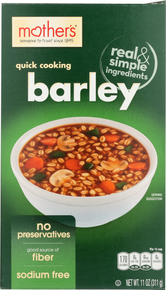 MOTHERS: Cereal Barley Quick, 11 oz