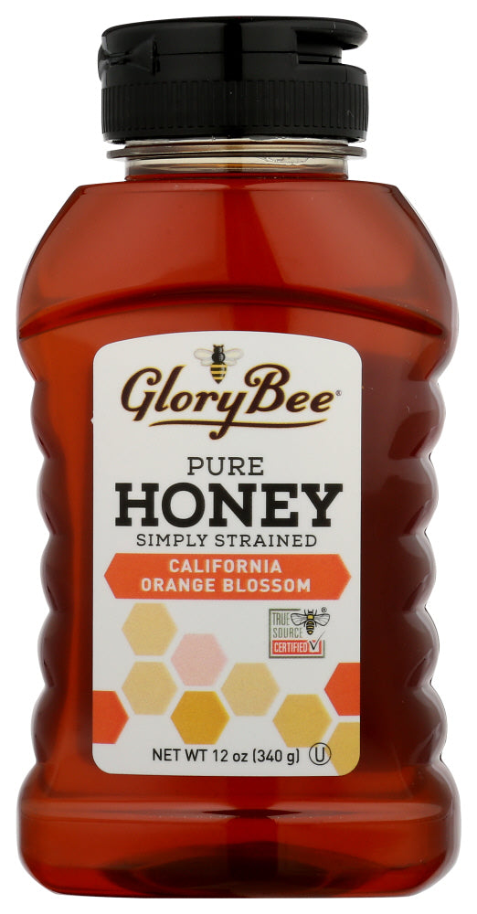 GLORY BEE: Honey Orange Squeeze Bear, 12 oz