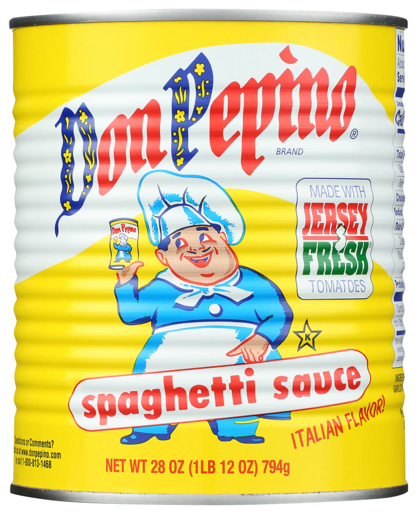 DON PEPINO: Spaghetti Sauce, 28 oz