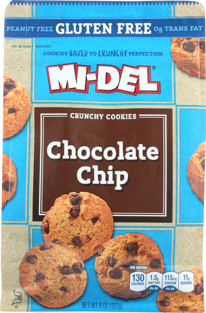 MIDEL: Cookies Mini Chocolate Chip Gluten Free, 8 oz