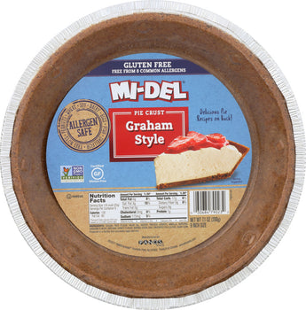 MI-DEL: Pie Crust, Graham Style, 7.1 oz