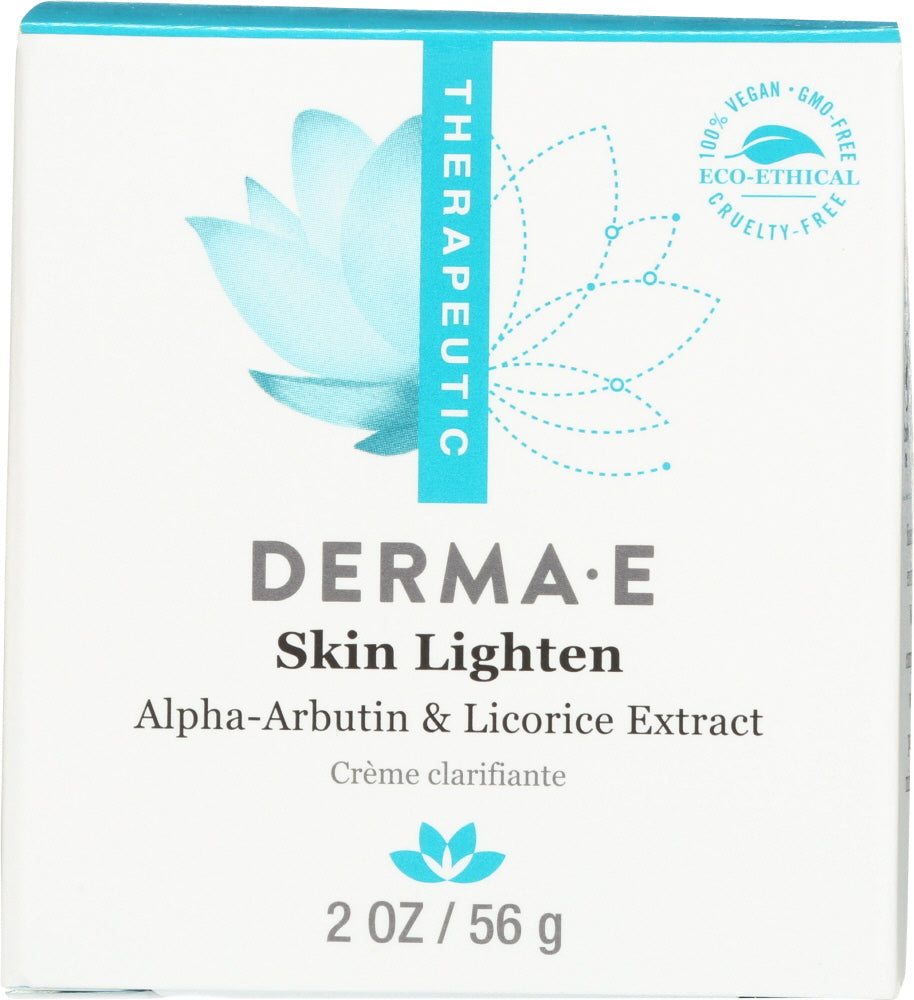 DERMA E: Skin Lighten Natural Fade and Age Spot Creme, 2 oz