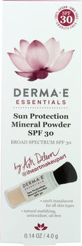 DERMA E: Sun Protect Mineral Powder, 0.14 oz