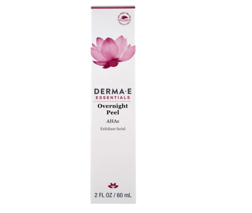 DERMA E: Overnight Peel Fragrance Free, 2 oz