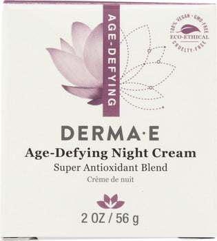 DERMA E: Age-Defying Night Creme, 2 oz