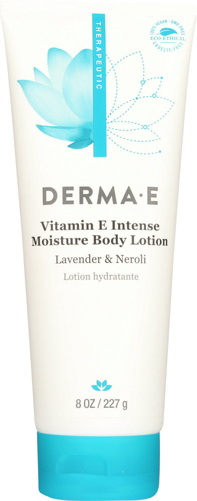 DERMA E: Vitamin E Intensive Therapy Body Lotion Naturally Scented, 8 oz