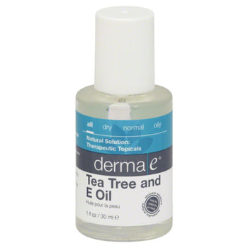 DERMA E: Oil Tea Tree & E, 1 oz