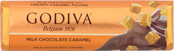 GODIVA: Chocolate Bar Milk Caramel Filled, 1.5 oz