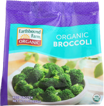 EARTHBOUND FARM: Organic Frozen Broccoli, 9 oz