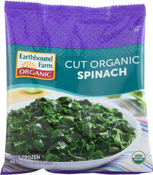 EARTHBOUND FARM ORGANIC: Frozen Cut Spinach, 8 oz