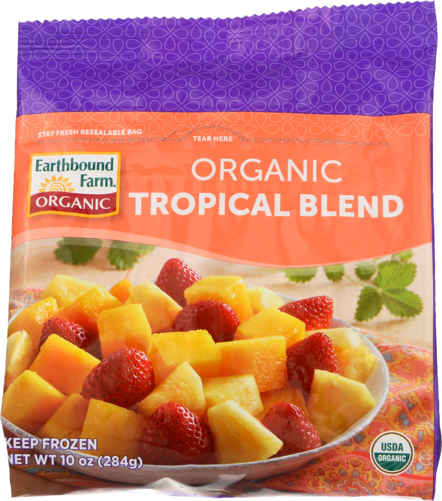 EARTHBOUND FARMS: Fruit Tropical Blend Frozen, 10 oz