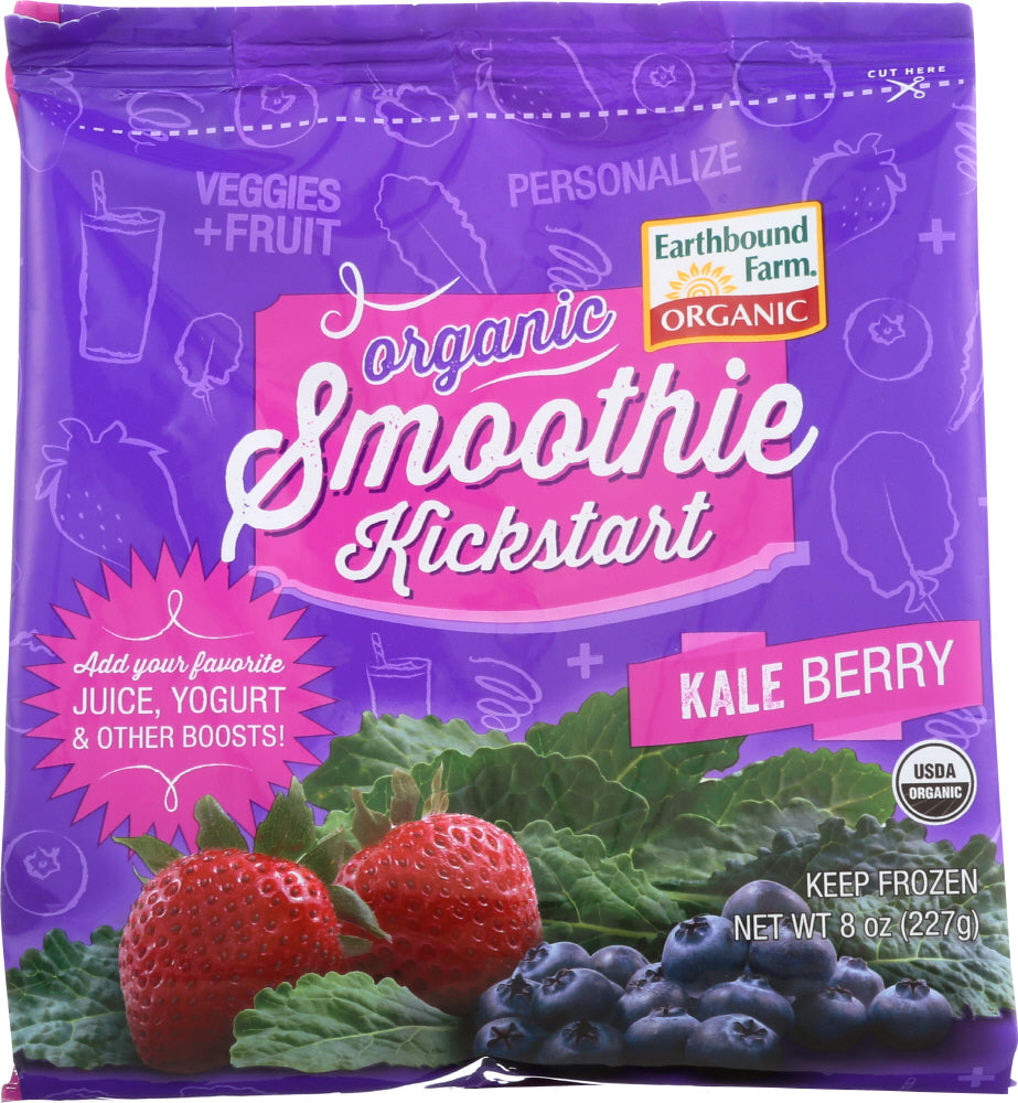 EARTHBOUND FARM: Organic Kale Berry Smoothie Kickstart, 8 oz