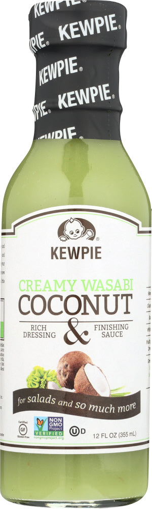 KEWPIE: Creamy Wasabi Coconut Dressing, 12 oz