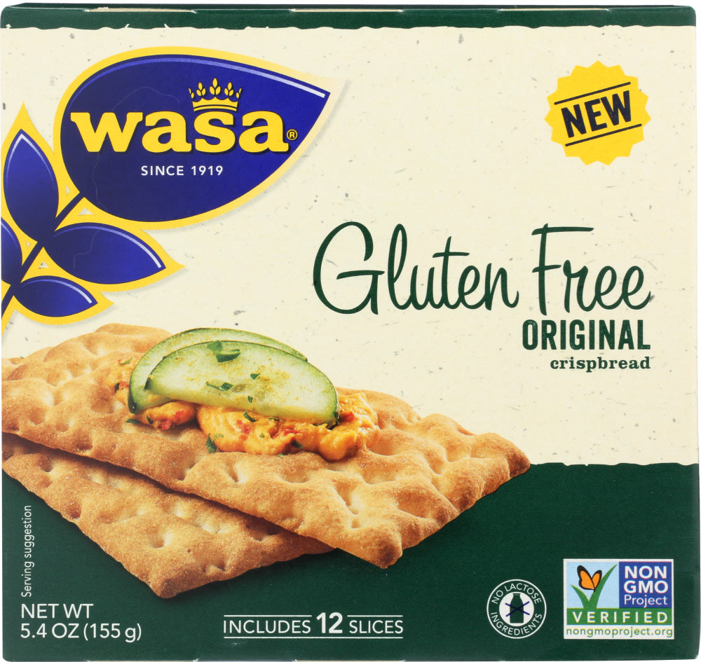 WASA: Crispbread Original Gluten Free, 5.4 oz