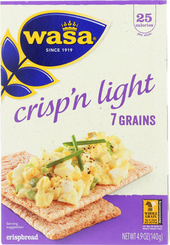 WASA: Crisp¡¯n Light 7 Grains Crackerbread, 4.9 Oz