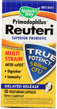 NATURES WAY: Primadophilus Reuteri Superior Probiotic, 30 vc