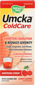 NATURES WAY: Umcka ColdCare Cherry Flavor, 4 Oz