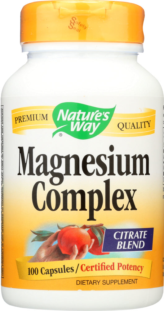 NATURE'S WAY: Magnesium Complex, 100 Capsules