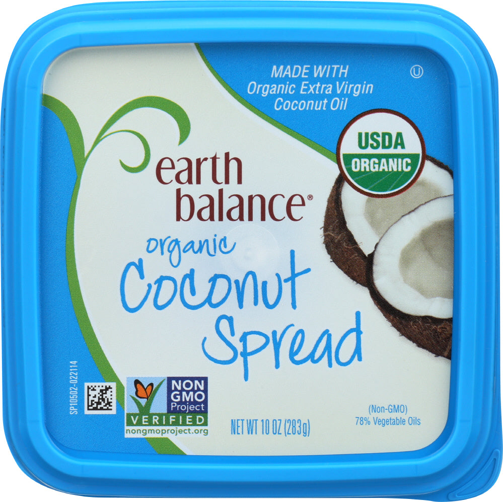 EARTH BALANCE: Coconut Spread Organic, 10 oz