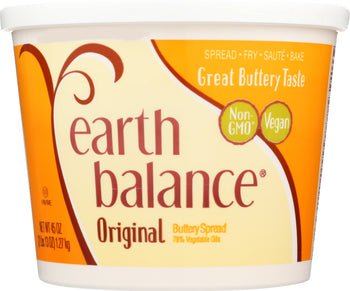 EARTH BALANCE: Natural Buttery Spread Original, 45 oz