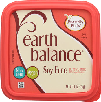 EARTH BALANCE: Soy Free Natural Buttery Spread, 15 oz