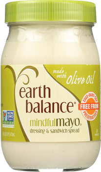 EARTH BALANCE: Mindful Mayo Dressing with Olive Oil, 16 Oz