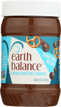 EARTH BALANCE: Trail Mix Peanut Butter Choco Pretzel, 16 oz